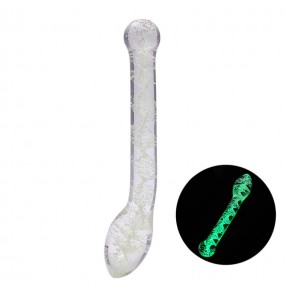 MizzZee - Glow In The Dark Galaxy Crystal Dildo (Big Head Model)